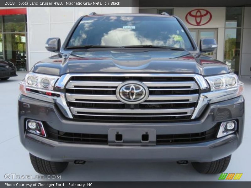 Magnetic Gray Metallic / Black 2018 Toyota Land Cruiser 4WD