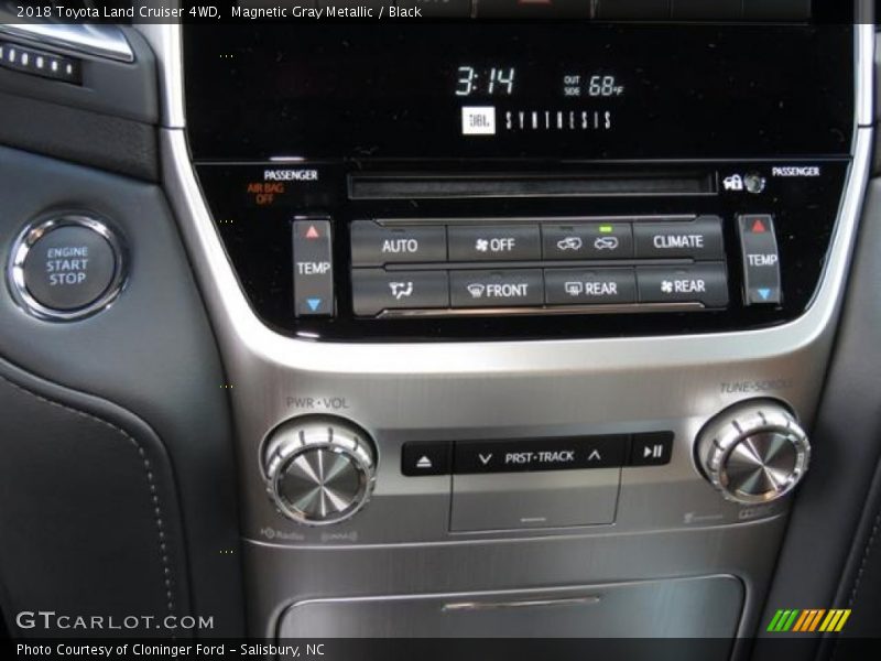 Controls of 2018 Land Cruiser 4WD