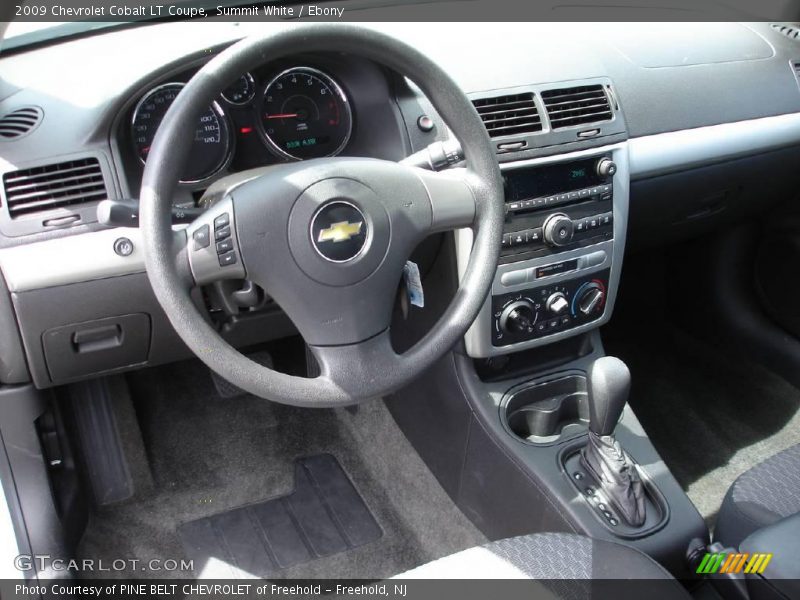 Summit White / Ebony 2009 Chevrolet Cobalt LT Coupe