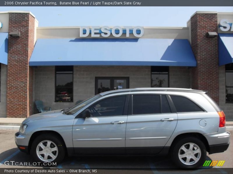 Butane Blue Pearl / Light Taupe/Dark Slate Gray 2006 Chrysler Pacifica Touring