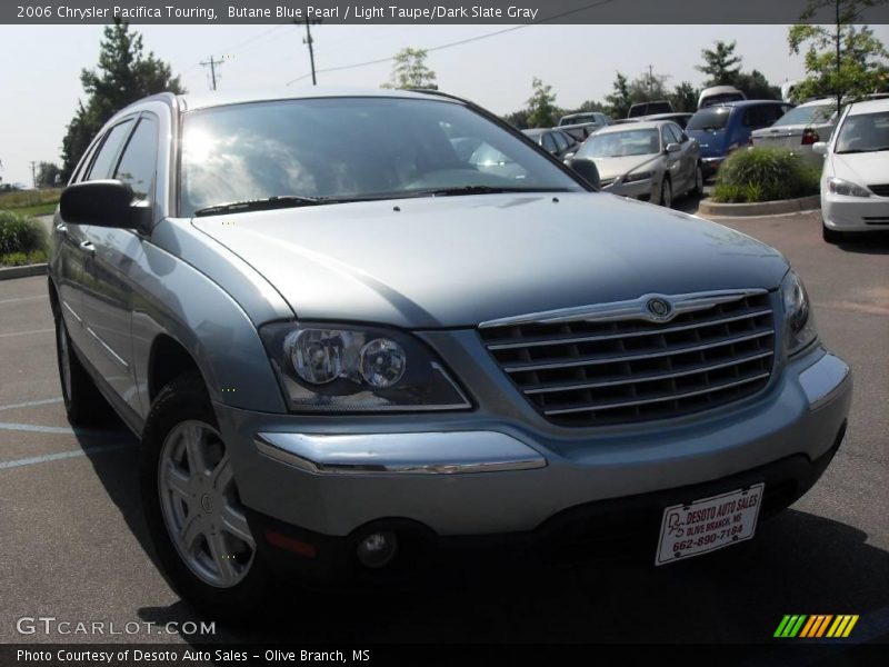 Butane Blue Pearl / Light Taupe/Dark Slate Gray 2006 Chrysler Pacifica Touring