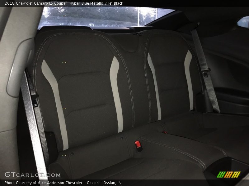 Hyper Blue Metallic / Jet Black 2018 Chevrolet Camaro LS Coupe