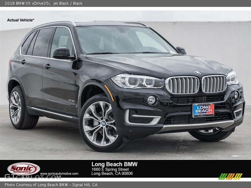 Jet Black / Black 2018 BMW X5 xDrive35i
