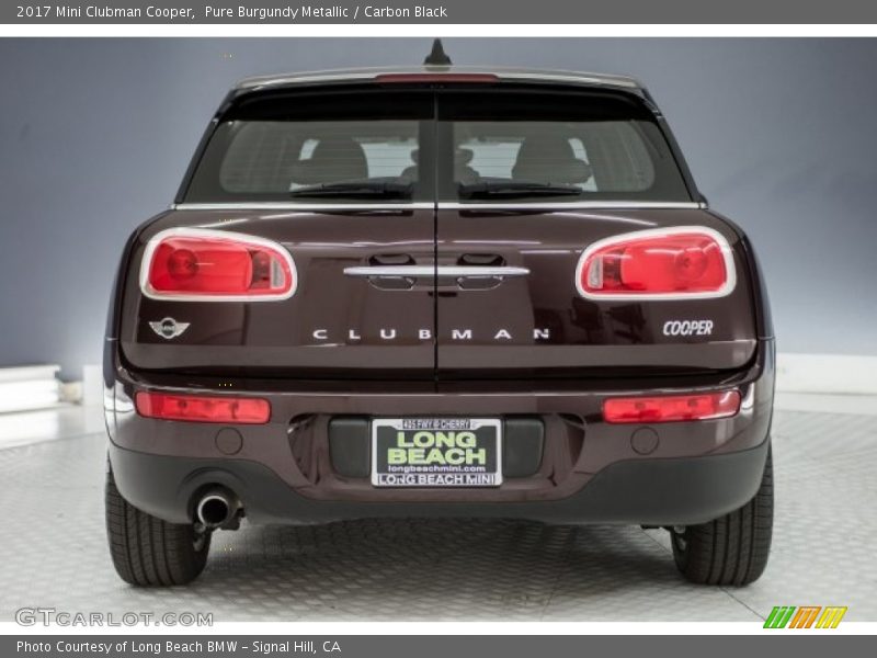 Pure Burgundy Metallic / Carbon Black 2017 Mini Clubman Cooper