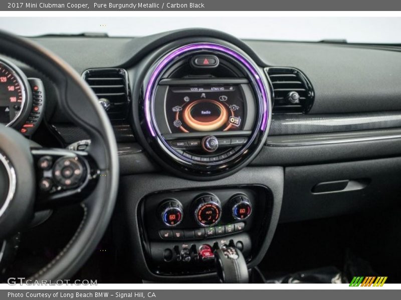Pure Burgundy Metallic / Carbon Black 2017 Mini Clubman Cooper