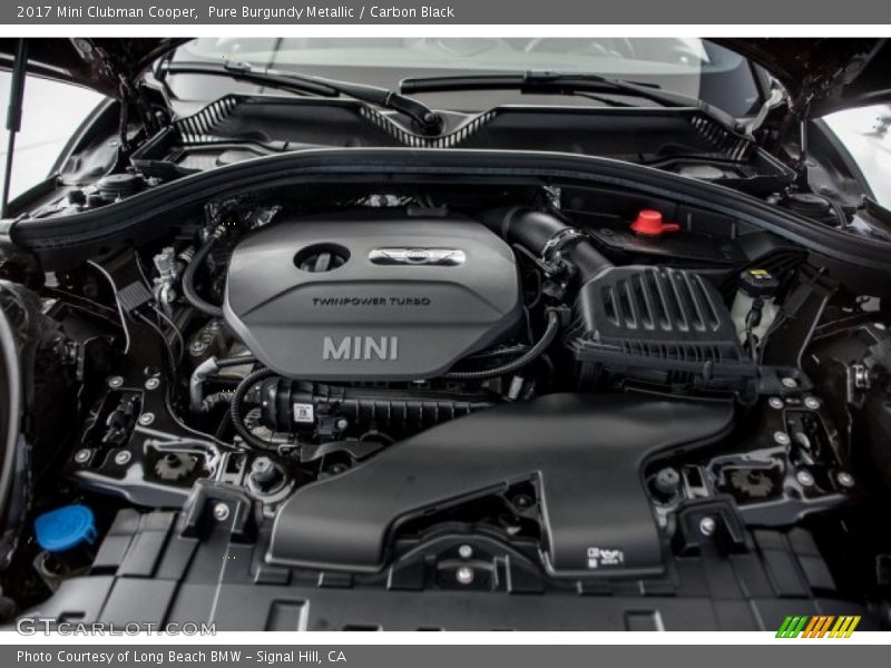 Pure Burgundy Metallic / Carbon Black 2017 Mini Clubman Cooper