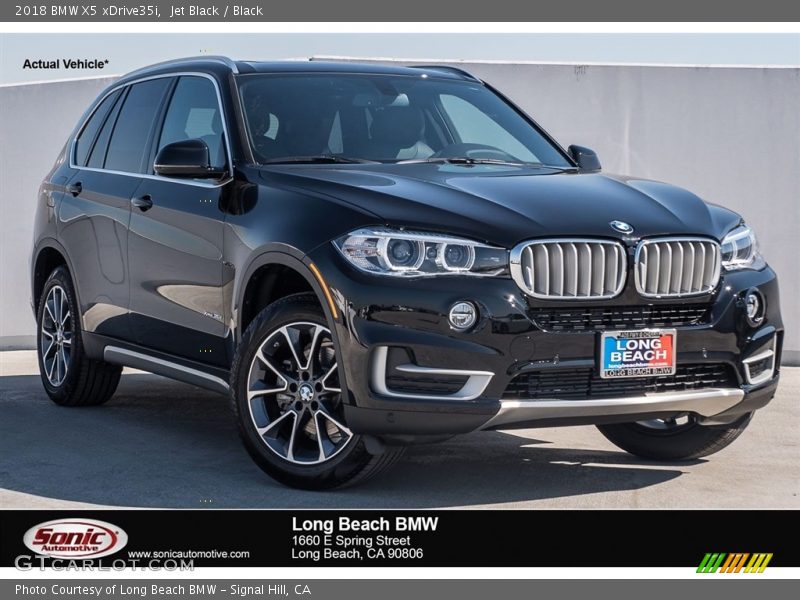 Jet Black / Black 2018 BMW X5 xDrive35i