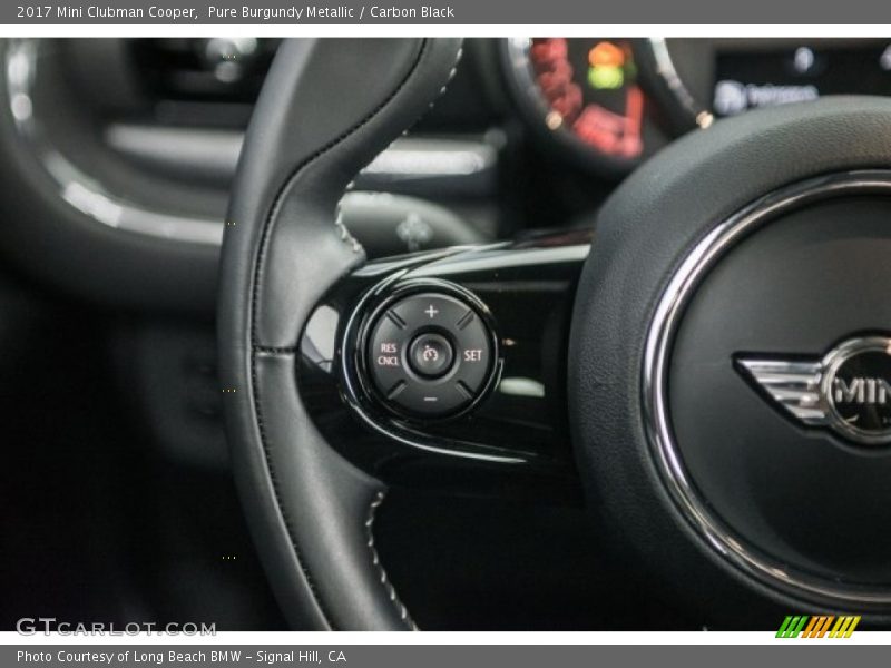 Pure Burgundy Metallic / Carbon Black 2017 Mini Clubman Cooper