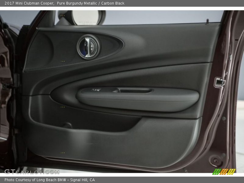Pure Burgundy Metallic / Carbon Black 2017 Mini Clubman Cooper