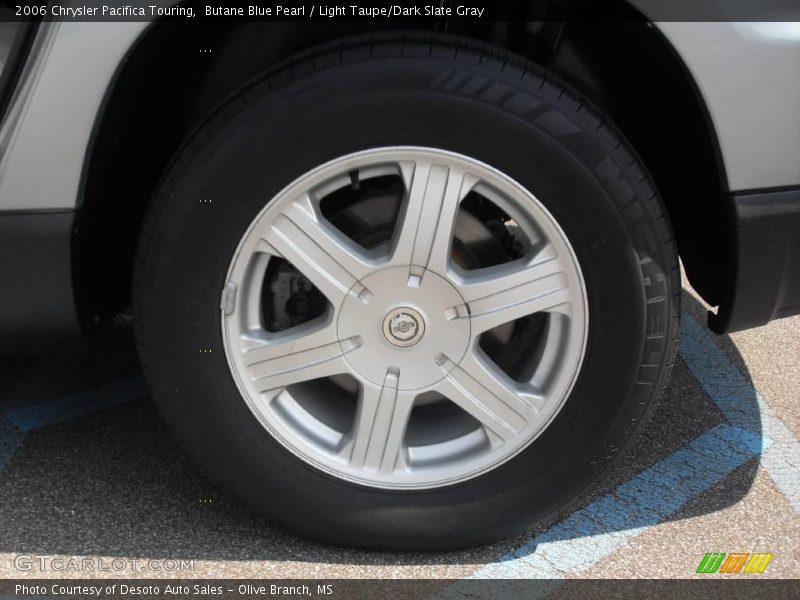 Butane Blue Pearl / Light Taupe/Dark Slate Gray 2006 Chrysler Pacifica Touring
