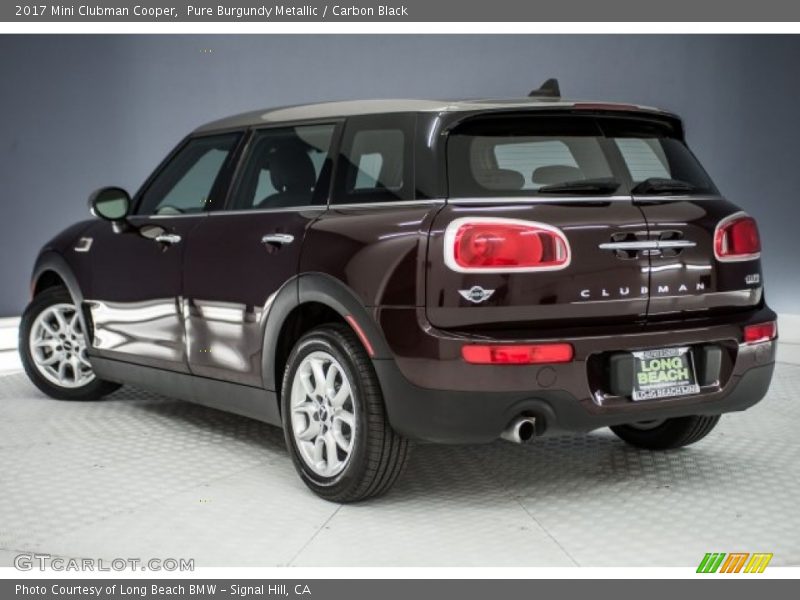 Pure Burgundy Metallic / Carbon Black 2017 Mini Clubman Cooper