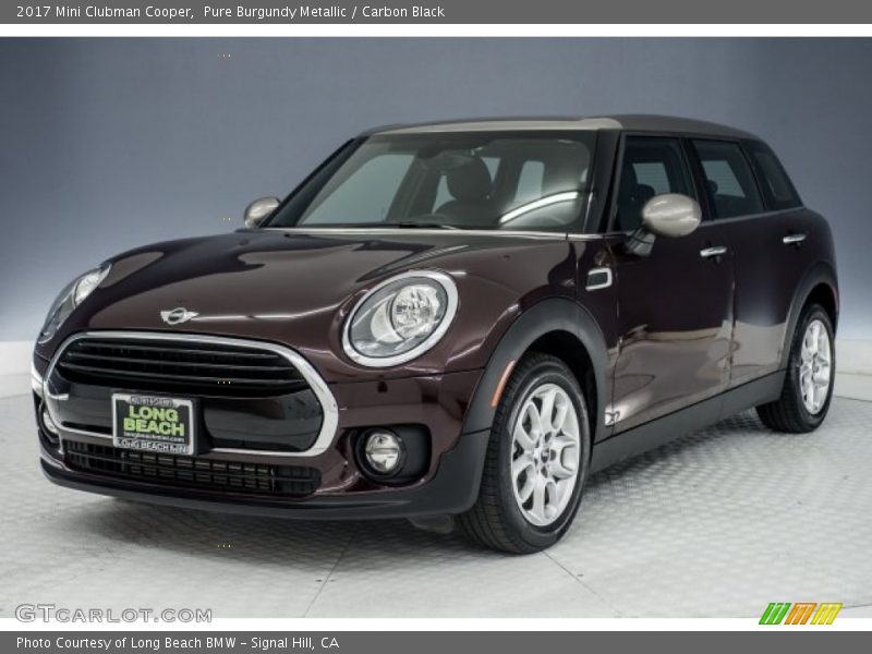 Pure Burgundy Metallic / Carbon Black 2017 Mini Clubman Cooper