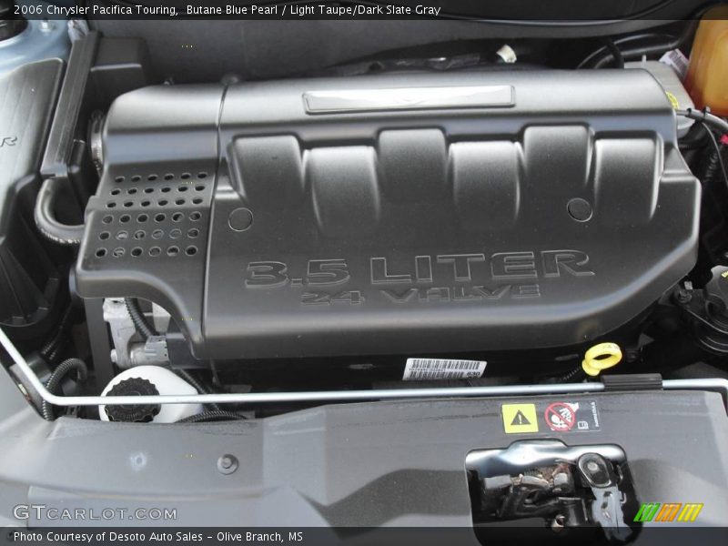 Butane Blue Pearl / Light Taupe/Dark Slate Gray 2006 Chrysler Pacifica Touring