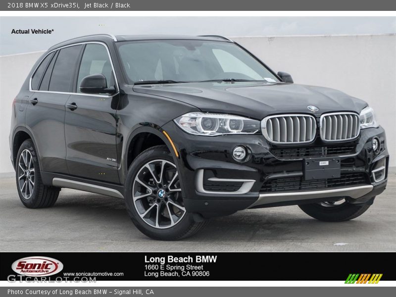 Jet Black / Black 2018 BMW X5 xDrive35i