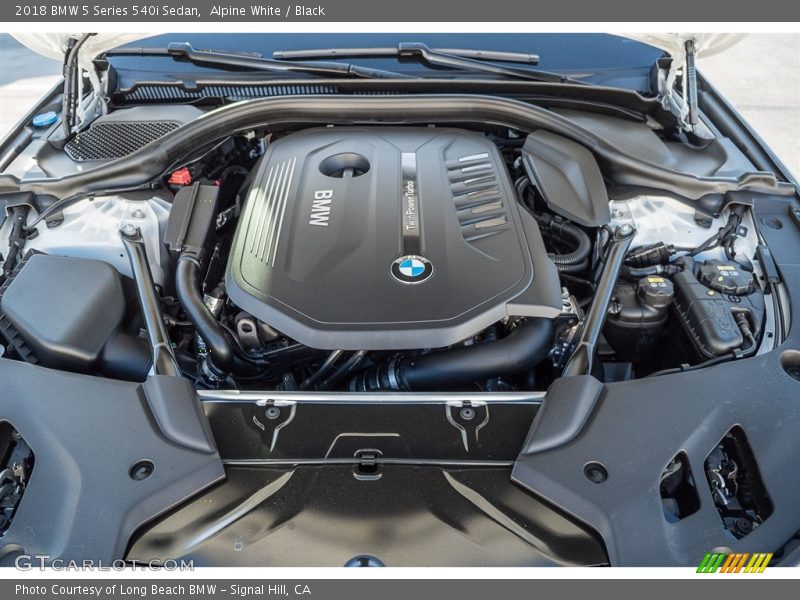  2018 5 Series 540i Sedan Engine - 3.0 Liter DI TwinPower Turbocharged DOHC 24-Valve VVT Inline 6 Cylinder