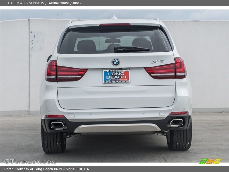 Alpine White / Black 2018 BMW X5 xDrive35i