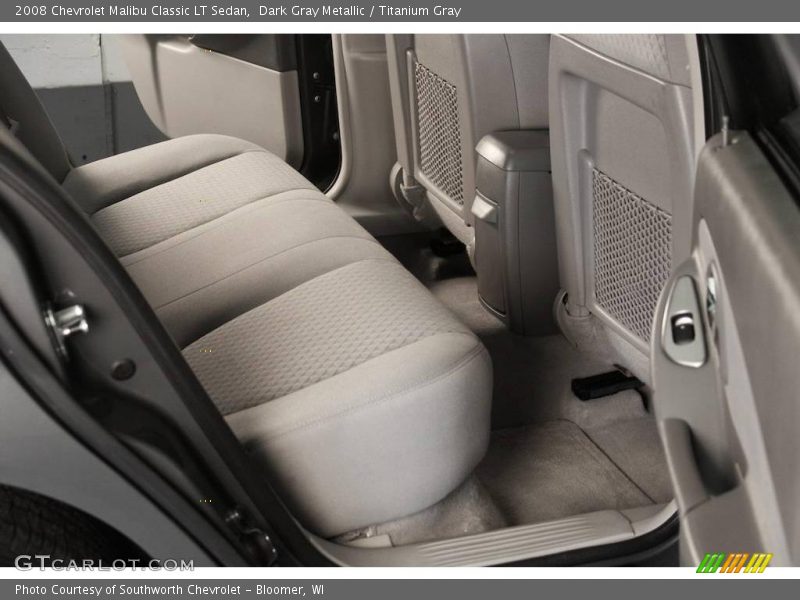 Dark Gray Metallic / Titanium Gray 2008 Chevrolet Malibu Classic LT Sedan