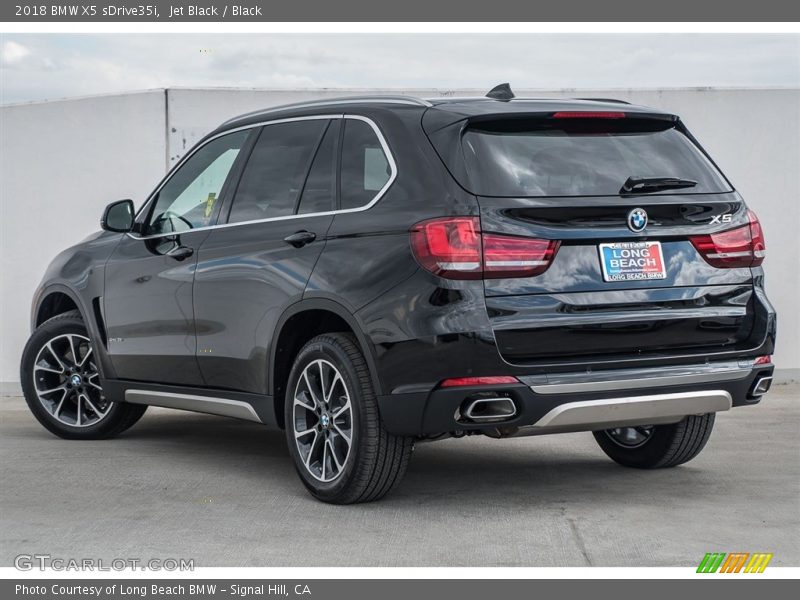 Jet Black / Black 2018 BMW X5 sDrive35i