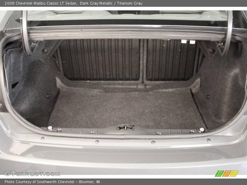 Dark Gray Metallic / Titanium Gray 2008 Chevrolet Malibu Classic LT Sedan