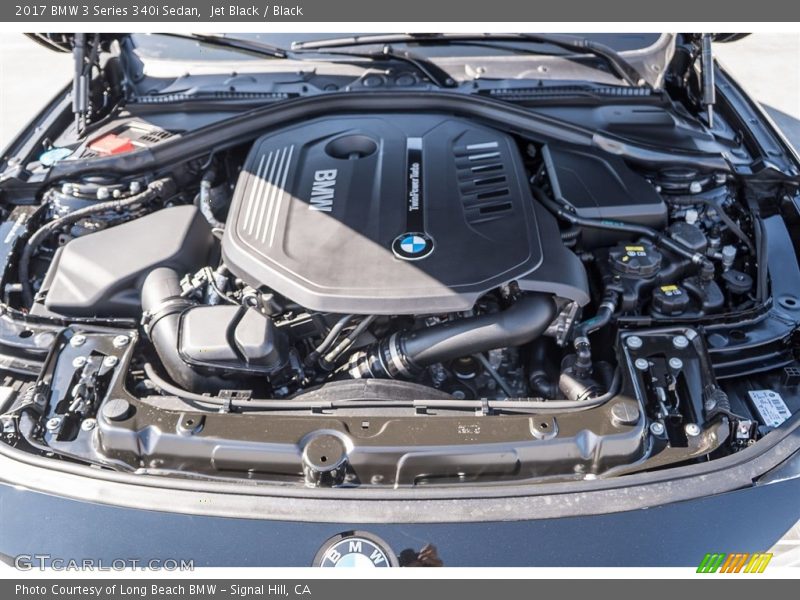  2017 3 Series 340i Sedan Engine - 3.0 Liter DI TwinPower Turbocharged DOHC 24-Valve VVT Inline 6 Cylinder