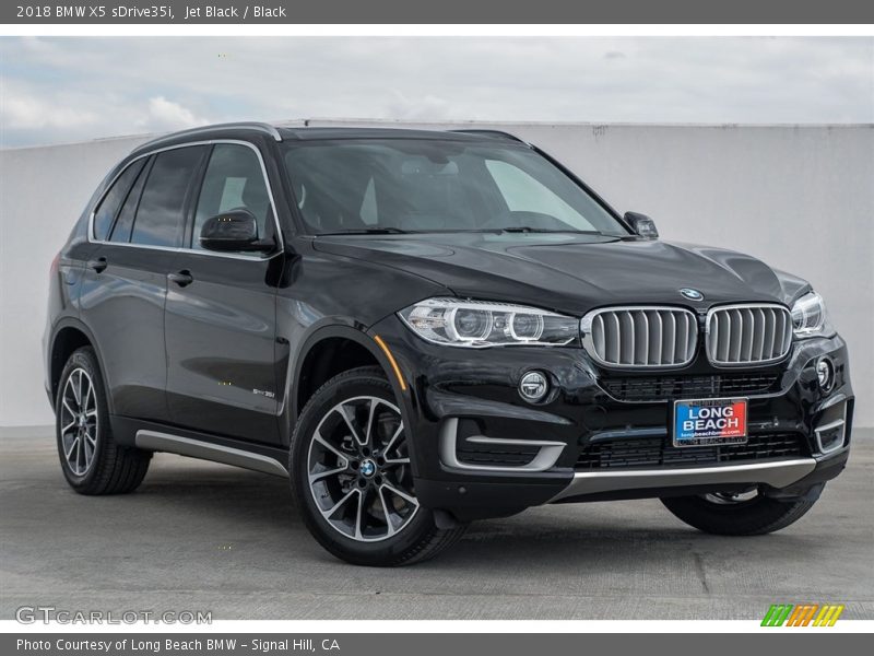 Jet Black / Black 2018 BMW X5 sDrive35i