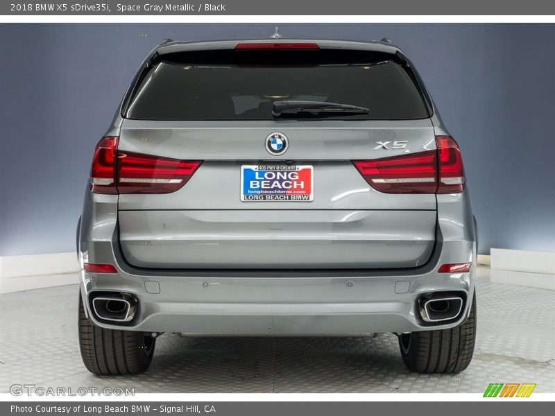 Space Gray Metallic / Black 2018 BMW X5 sDrive35i