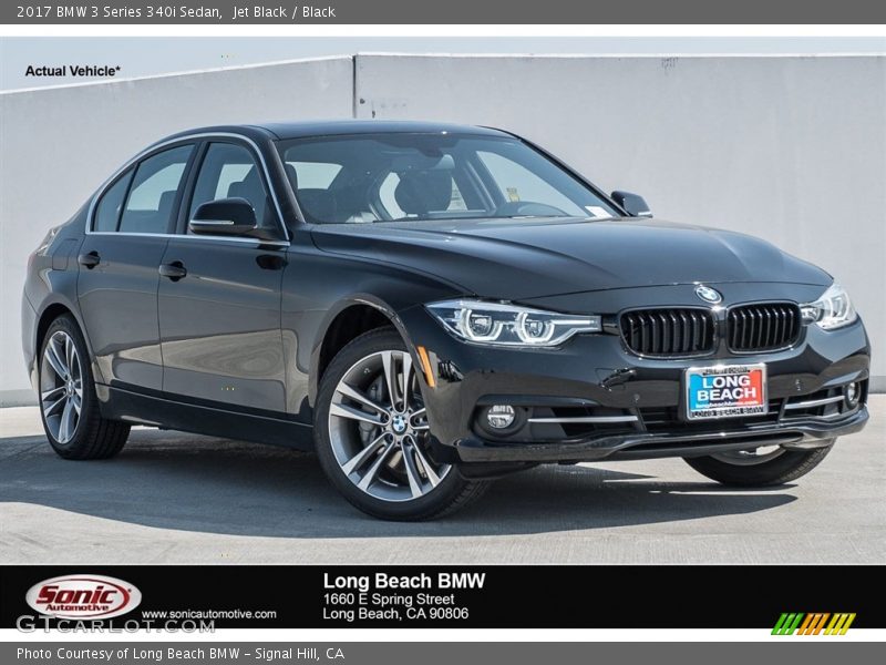 Jet Black / Black 2017 BMW 3 Series 340i Sedan