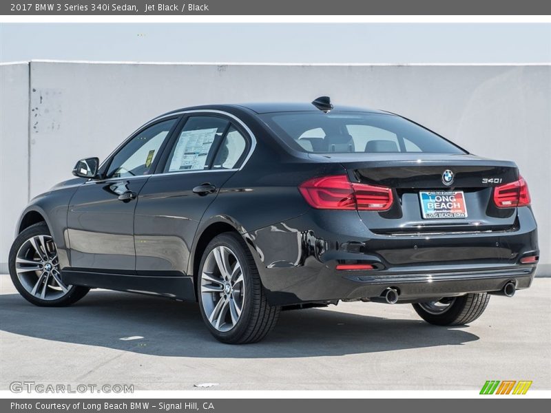 Jet Black / Black 2017 BMW 3 Series 340i Sedan