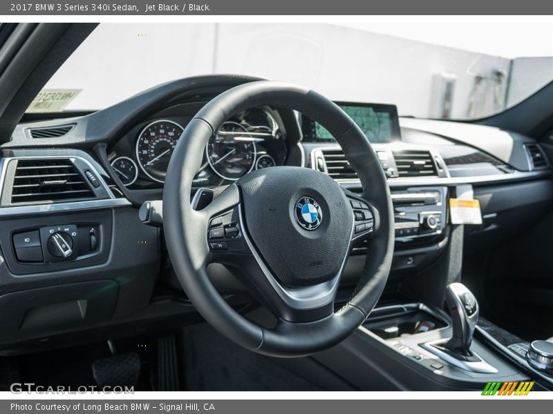 Jet Black / Black 2017 BMW 3 Series 340i Sedan