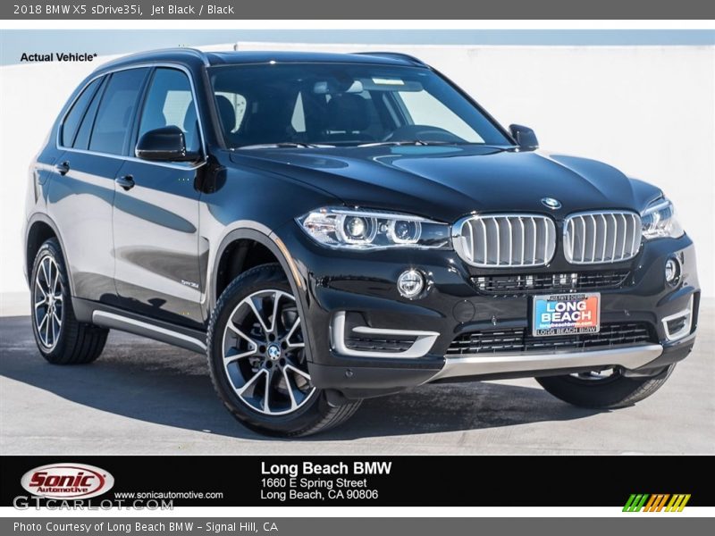 Jet Black / Black 2018 BMW X5 sDrive35i