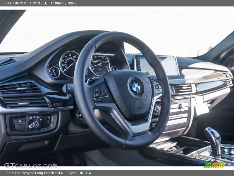 Jet Black / Black 2018 BMW X5 sDrive35i
