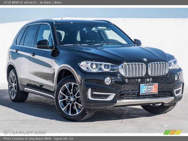 Jet Black / Black 2018 BMW X5 sDrive35i