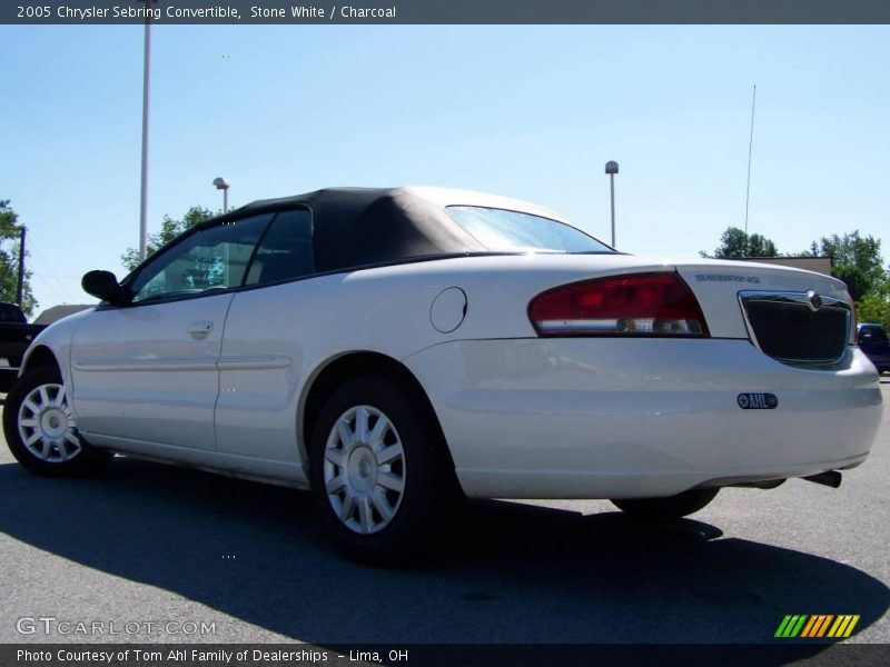 Stone White / Charcoal 2005 Chrysler Sebring Convertible