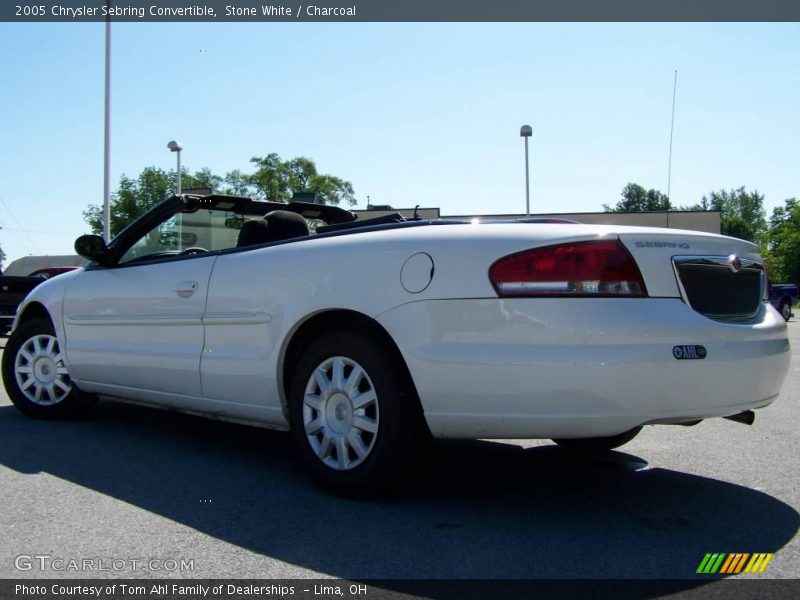 Stone White / Charcoal 2005 Chrysler Sebring Convertible