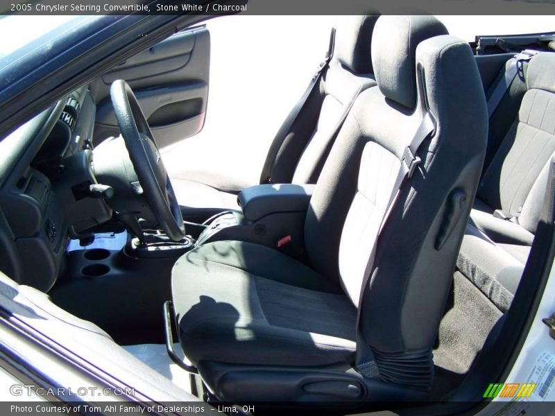 Stone White / Charcoal 2005 Chrysler Sebring Convertible