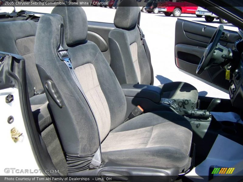 Stone White / Charcoal 2005 Chrysler Sebring Convertible