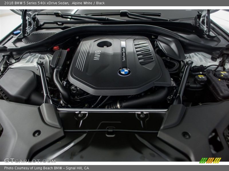  2018 5 Series 540i xDrive Sedan Engine - 3.0 Liter DI TwinPower Turbocharged DOHC 24-Valve VVT Inline 6 Cylinder