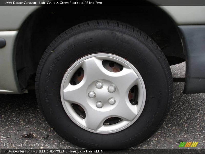 Light Cypress Green Pearlcoat / Silver Fern 1999 Dodge Caravan