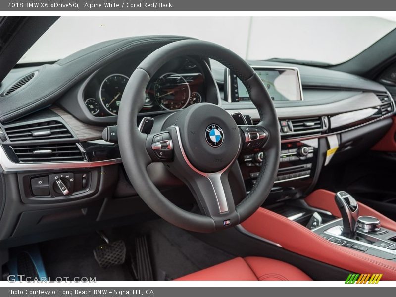 Dashboard of 2018 X6 xDrive50i