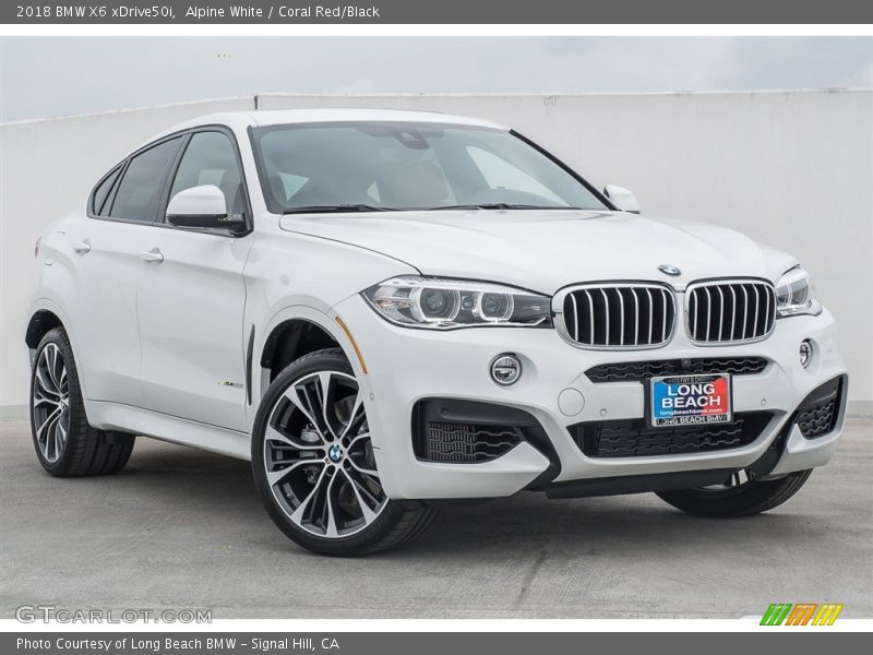 Front 3/4 View of 2018 X6 xDrive50i