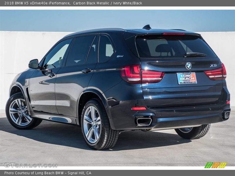 Carbon Black Metallic / Ivory White/Black 2018 BMW X5 xDrive40e iPerfomance