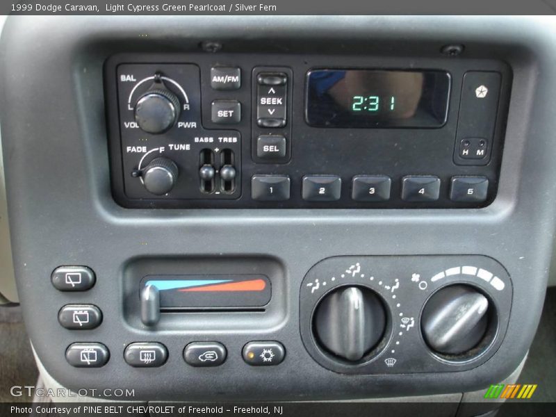 Light Cypress Green Pearlcoat / Silver Fern 1999 Dodge Caravan