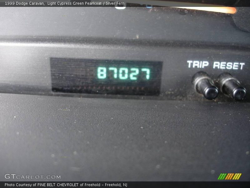 Light Cypress Green Pearlcoat / Silver Fern 1999 Dodge Caravan