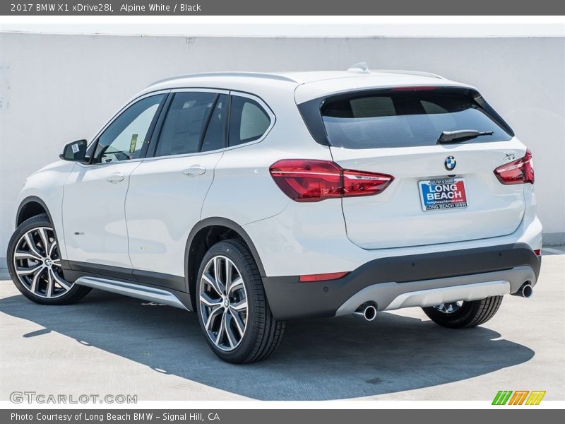 Alpine White / Black 2017 BMW X1 xDrive28i