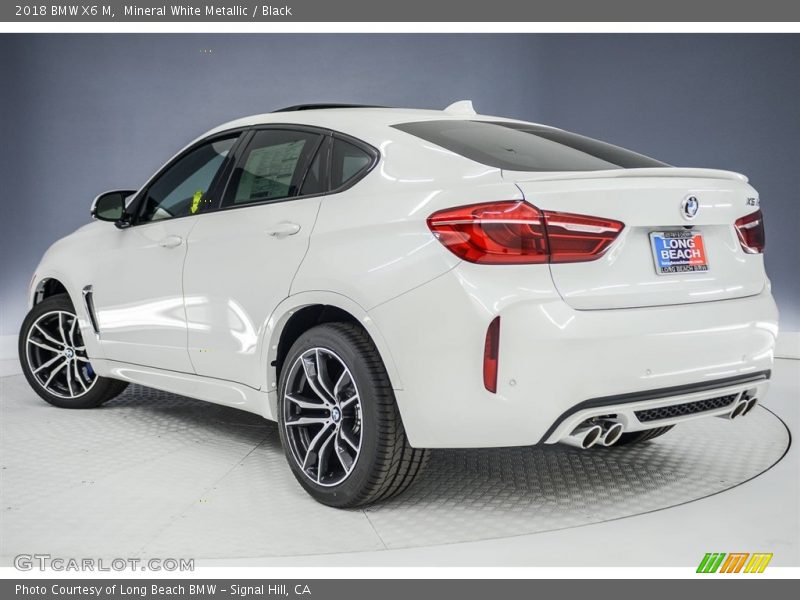 Mineral White Metallic / Black 2018 BMW X6 M