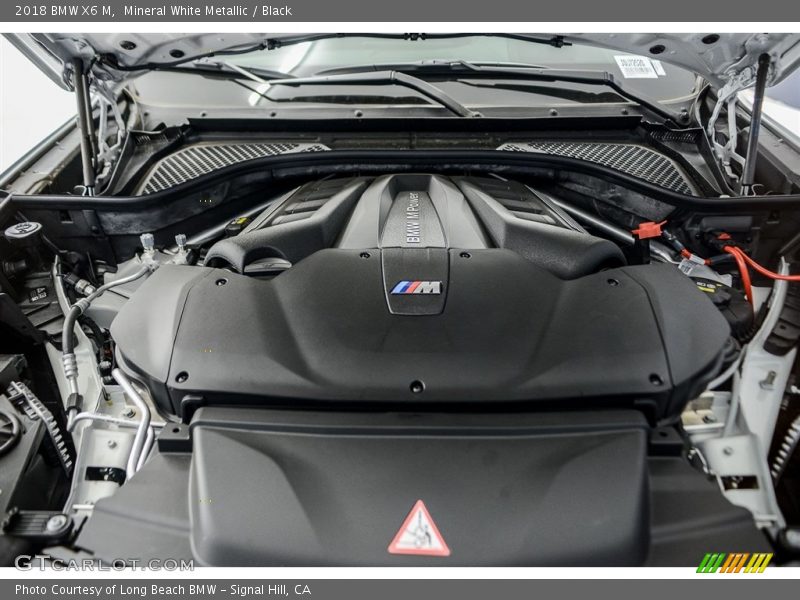  2018 X6 M  Engine - 4.4 Liter M TwinPower Turbocharged DOHC 32-Valve VVT V8