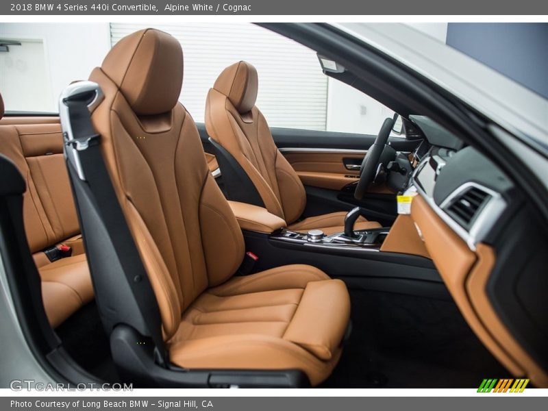  2018 4 Series 440i Convertible Cognac Interior