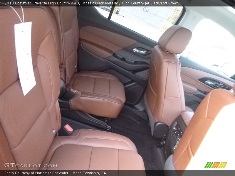 Mosaic Black Metallic / High Country Jet Black/Loft Brown 2018 Chevrolet Traverse High Country AWD