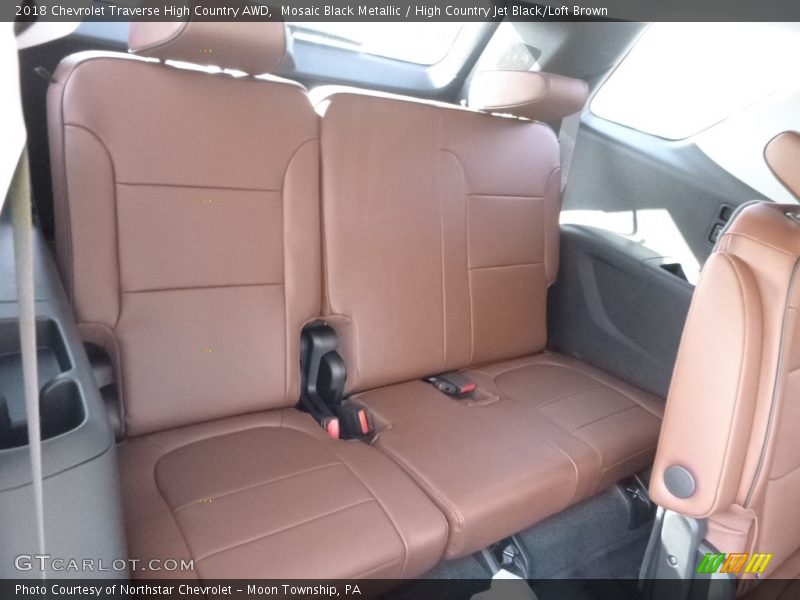 Mosaic Black Metallic / High Country Jet Black/Loft Brown 2018 Chevrolet Traverse High Country AWD