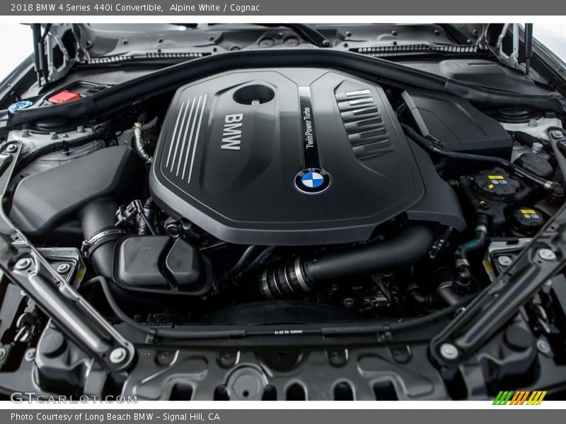  2018 4 Series 440i Convertible Engine - 3.0 Liter DI TwinPower Turbocharged DOHC 24-Valve VVT Inline 6 Cylinder